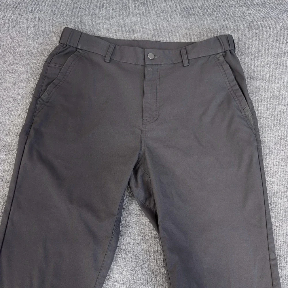 Jack Archer Pants Mens 33x30 Dark Gray Jetsetter Tech Stretch Performance Golf